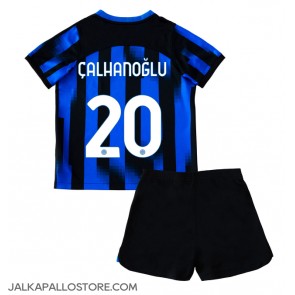 Inter Milan Hakan Calhanoglu #20 Kotipaita Lapsille 2023-24 Lyhythihainen (+ shortsit)